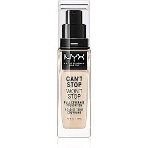NYX Professional Makeup Can't Stop Won't Stop Full Coverage Foundation vysoce krycí make-up odstín 1.3 Light Porcelain 30 ml obraz