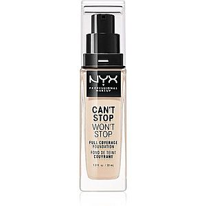 NYX Professional Makeup Can't Stop Won't Stop Full Coverage Foundation vysoce krycí make-up odstín 1.5 Fair 30 ml obraz