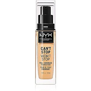 NYX Professional Makeup Can't Stop Won't Stop Full Coverage Foundation vysoce krycí make-up odstín 10 Buff 30 ml obraz