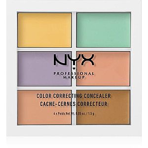 NYX Professional Makeup Color Correcting korekční paletka odstín 04 6 x 1.5 g obraz