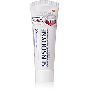Sensodyne Sensitivity & Gum Whitening bělicí zubní pasta pro ochranu zubů a dásní 75 ml obraz