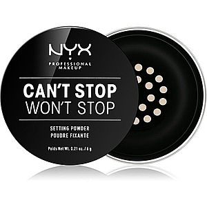 NYX Professional Makeup Can't Stop Won't Stop sypký pudr odstín 01 Light 6 g obraz