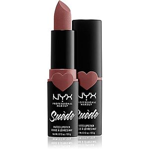 NYX Professional Makeup Suede Matte Lipstick matná rtěnka odstín 05 Brunch Me 3.5 g obraz