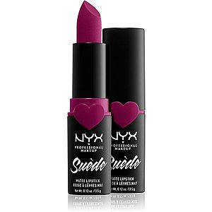 NYX Professional Makeup Suede Matte Lipstick matná rtěnka odstín 11 Sweet Tooth 3.5 g obraz