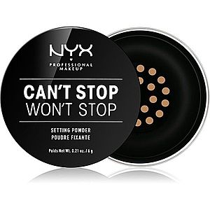 NYX Professional Makeup Can't Stop Won't Stop sypký pudr odstín 03 Medium 6 g obraz