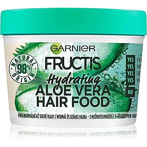 Garnier Fructis Aloe Vera Hair Food hydratační maska pro normální až suché vlasy 400 ml obraz