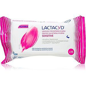 Lactacyd Sensitive ubrousky pro intimní hygienu 15 ks obraz