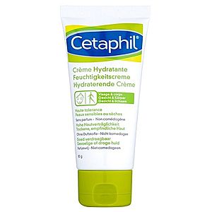 Cetaphil Moisturizers hydratační krém na obličej a tělo pro suchou až citlivou pleť 85 ml obraz