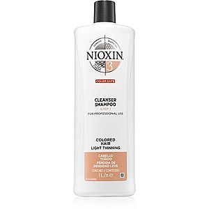 Nioxin System 3 Color Safe čisticí šampon pro barvené řídnoucí vlasy 1000 ml obraz