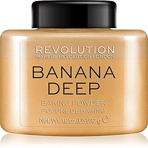 Makeup Revolution Baking Powder sypký pudr odstín Banana Deep 32 g obraz