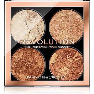 Makeup Revolution Cheek Kit paletka na tvář odstín Don’t Hold Back 4 x 2.2 g obraz