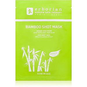 Erborian Bamboo vyživující plátýnková maska s hydratačním účinkem 15 g obraz