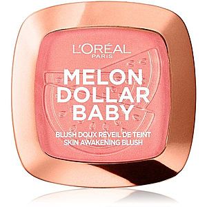 L’Oréal Paris Wake Up & Glow Blush Of Paradise tvářenka pro všechny typy pleti odstín 03 Waternelon Addict 9 g obraz