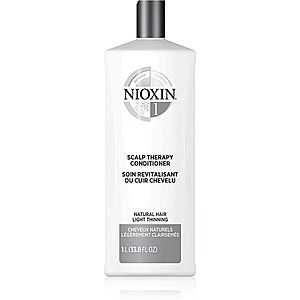 Nioxin System 1 Scalp Therapy Revitalising Conditioner hloubkově vyživující kondicionér pro řídnoucí vlasy 1000 ml obraz