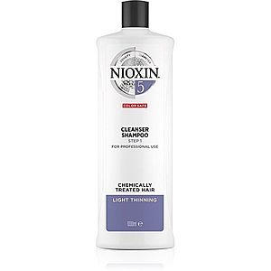 Nioxin System 5 Color Safe Cleanser Shampoo čisticí šampon pro barvené řídnoucí vlasy 1000 ml obraz