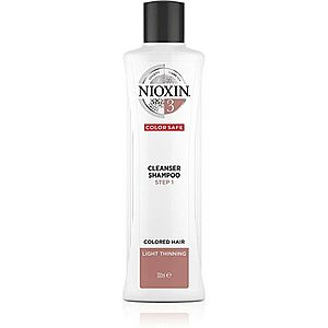Nioxin System 3 Color Safe čisticí šampon pro barvené řídnoucí vlasy 300 ml obraz