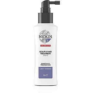 Nioxin System 5 Colorsafe Scalp & Hair Treatment bezoplachová kúra pro chemicky ošetřené vlasy 100 ml obraz