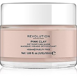 Revolution Skincare Pink Clay detoxikační pleťová maska 50 ml obraz