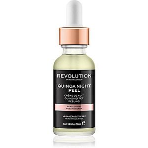 Revolution Skincare Quinoa Night Peel jemné noční peelingové sérum 30 ml obraz