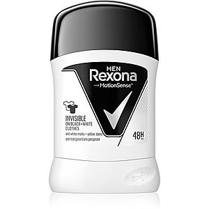 Rexona Invisible on Black + White Clothes Antiperspirant tuhý antiperspirant 48 H 50 ml obraz