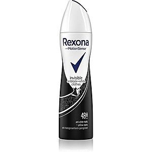 Rexona Invisible on Black + White Clothes Antiperspirant antiperspirant ve spreji (48h) 150 ml obraz