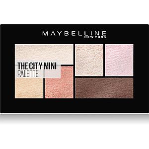 Maybelline The City Mini Palette paletka očních stínů odstín 430 Downtown Sunrise 6 g obraz