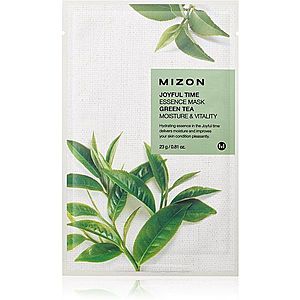 Mizon Joyful Time Green Tea plátýnková maska s hydratačním a revitalizačním účinkem 23 g obraz