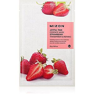 Mizon Joyful Time Strawberry plátýnková maska se zjemňujícím účinkem 23 g obraz