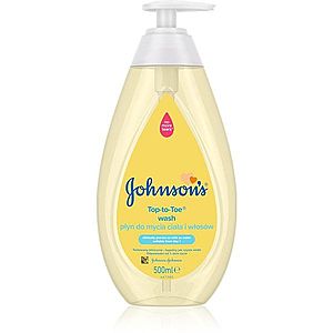 Johnson's® Top-to-Toe mycí gel na tělo a vlasy pro děti od narození 500 ml obraz