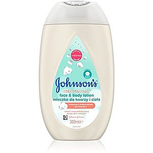 Johnson's® Cottontouch hydratační mléko na tělo a obličej pro děti od narození 300 ml obraz