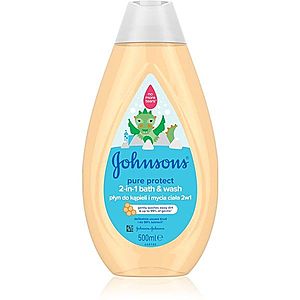 Johnson's® Wash and Bath sprchový a koupelový gel pro děti 2 v 1 500 ml obraz