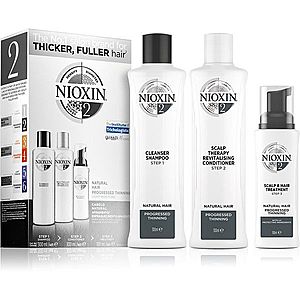 Nioxin System 2 Natural Hair Progressed Thinning dárková sada (proti vypadávání vlasů) unisex obraz