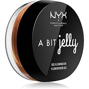 NYX Professional Makeup A Bit Jelly rozjasňovač odstín 03 Bronze 15.8 ml obraz