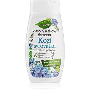 Bione Cosmetics Kozí Syrovátka jemný šampon pro citlivou pokožku 260 ml obraz