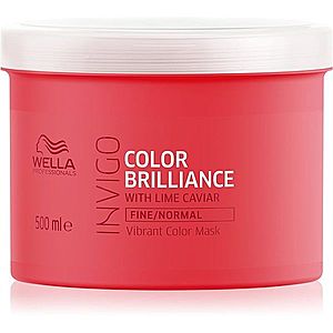 Wella Professionals Invigo Color Brilliance hydratační maska pro jemné až normální vlasy 500 ml obraz