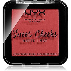 NYX Professional Makeup Sweet Cheeks Blush Matte tvářenka obraz