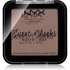 NYX Professional Makeup Sweet Cheeks Blush Matte tvářenka odstín SO TAUPE 5 g obraz