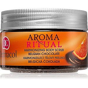 Dermacol Aroma Ritual Belgian Chocolate tělový peeling 200 g obraz