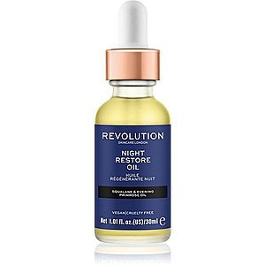 Revolution Skincare Night Restore Oil rozjasňující a hydratační olej 30 ml obraz