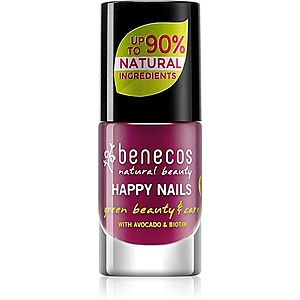 Benecos Happy Nails pečující lak na nehty odstín Wild Orchid 5 ml obraz
