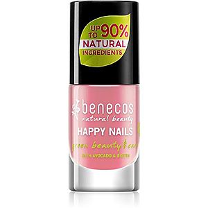 Benecos Happy Nails pečující lak na nehty odstín Bubble Gum 5 ml obraz