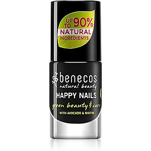 Benecos Happy Nails pečující lak na nehty odstín Licorice 5 ml obraz