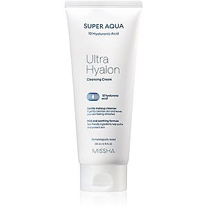 Missha Super Aqua 10 Hyaluronic Acid hydratační čisticí krém 200 ml obraz