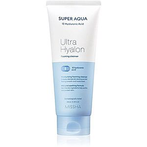 Missha Super Aqua 10 Hyaluronic Acid hydratační čisticí pěna 200 ml obraz