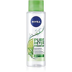 Nivea Pure Detox Micellar detoxikační micelární šampon se zeleným čajem 400 ml obraz
