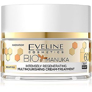 Eveline Cosmetics Bio Manuka intenzivní regenerační krém 60+ 50 ml obraz