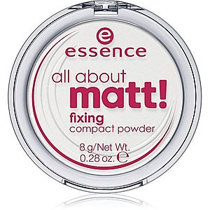 Essence All About Matt! transparentní kompaktní pudr 8 g obraz