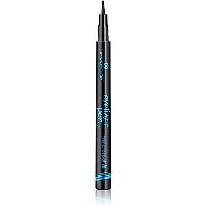 Essence Eyeliner Pen voděodolná oční linka odstín 01 Black 1 ml obraz