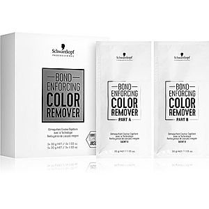 Schwarzkopf Professional Bond Enforcing Color Remover odstraňovač barvy pro zesvětlení vlasů 10x30 g obraz