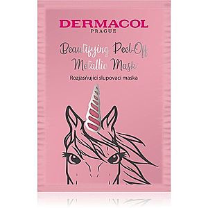 Dermacol Beautifying Peel-Off Metallic Mask slupovací maska pro rozjasnění pleti obraz
